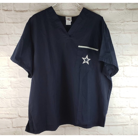 NFL Other - ⭐️SOLD⭐️NFL Team Apparel Dallas Cowboys Scrub Top